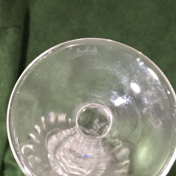 Waterford Crystal Carina Wine Glass 7 1/8" Signed Vintage Made in Ireland - Picture 5 of 5